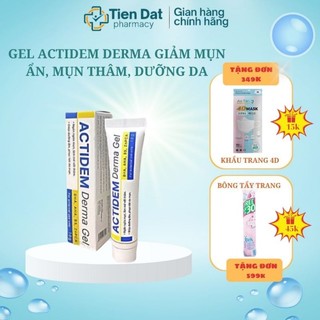 Gel Actidem Derma giảm mụn ẩn, mụn thâm, dưỡng da