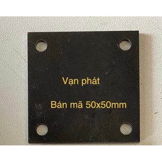 Bản mã vuông 50x50 mm chiều dày 3mm