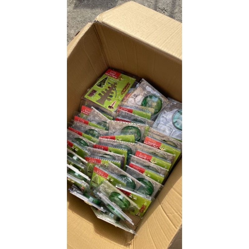 Cây thông noel - Set làm cây thông noel, hoa anh đào bằng giấy thần kì - đồ chơi cây thông nở tuyết - quà giáng sinh