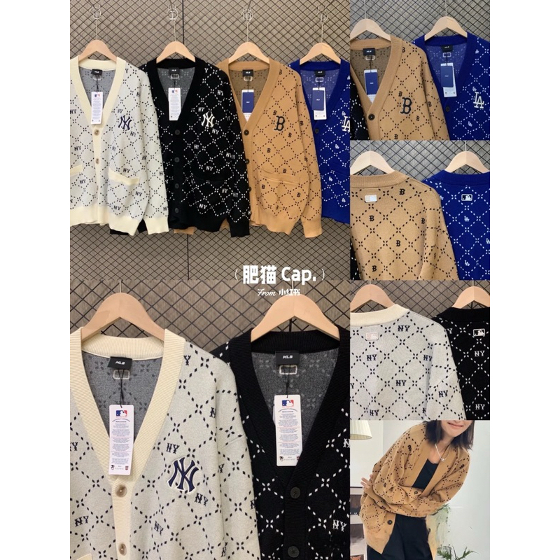 Áo khoác cardigan M.L.B