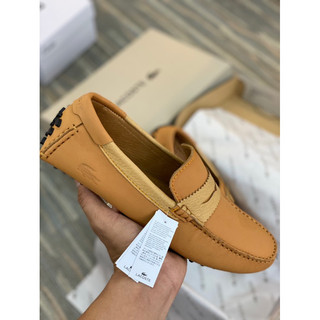 Giày mọi Lacoste da bò cao cấp