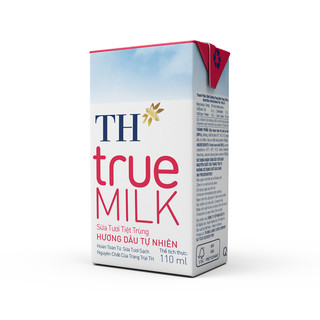 Sữa Tươi Tiệt Trùng TH true MILK Hương Dâu Tự Nhiên 110 ml