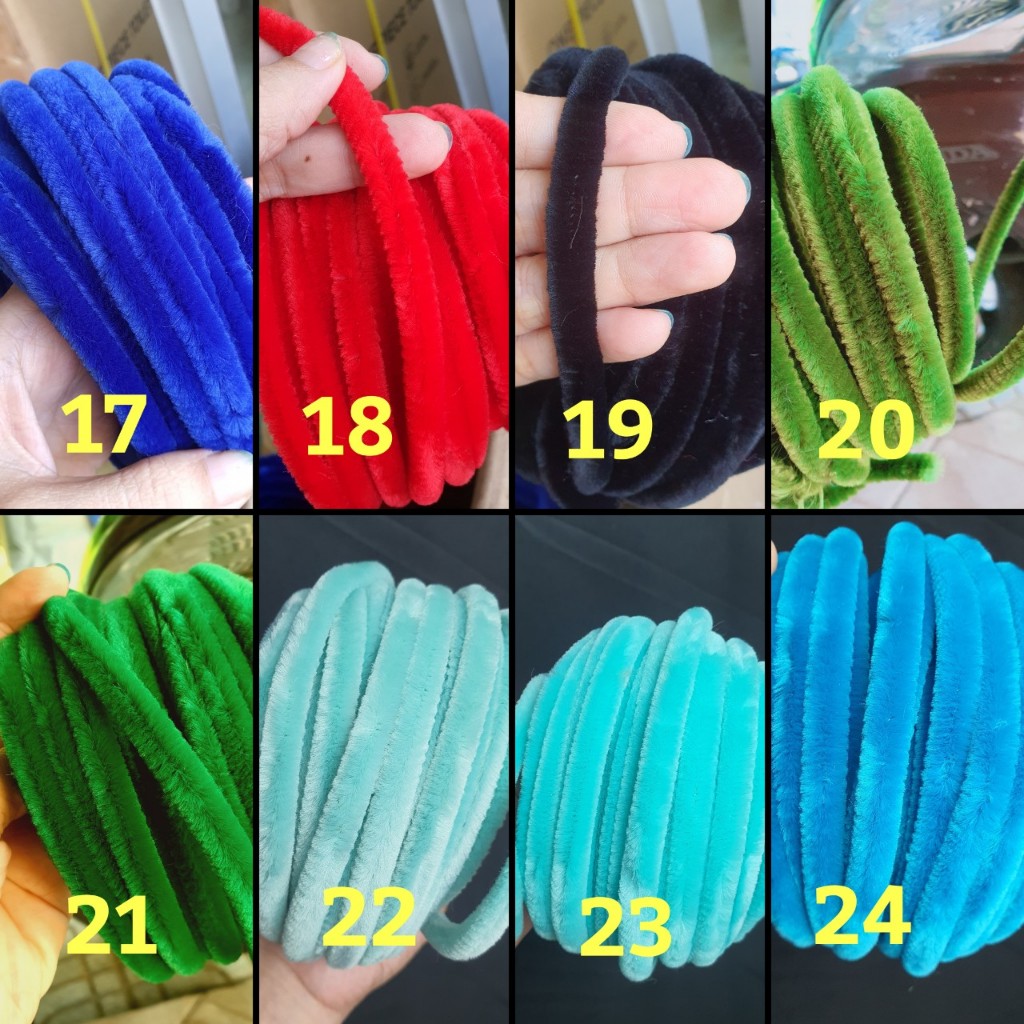 Kẽm nhung loại 10mm dày mịn
