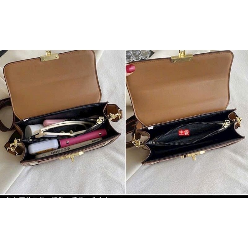 Túi xách nữ quai sách khoá xập da mềm rẻ đẹp