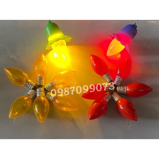 Bóng LED ớt tiết kiệm điện e12 - bóng cà na led 1w Phú quý giá bán/1 cái