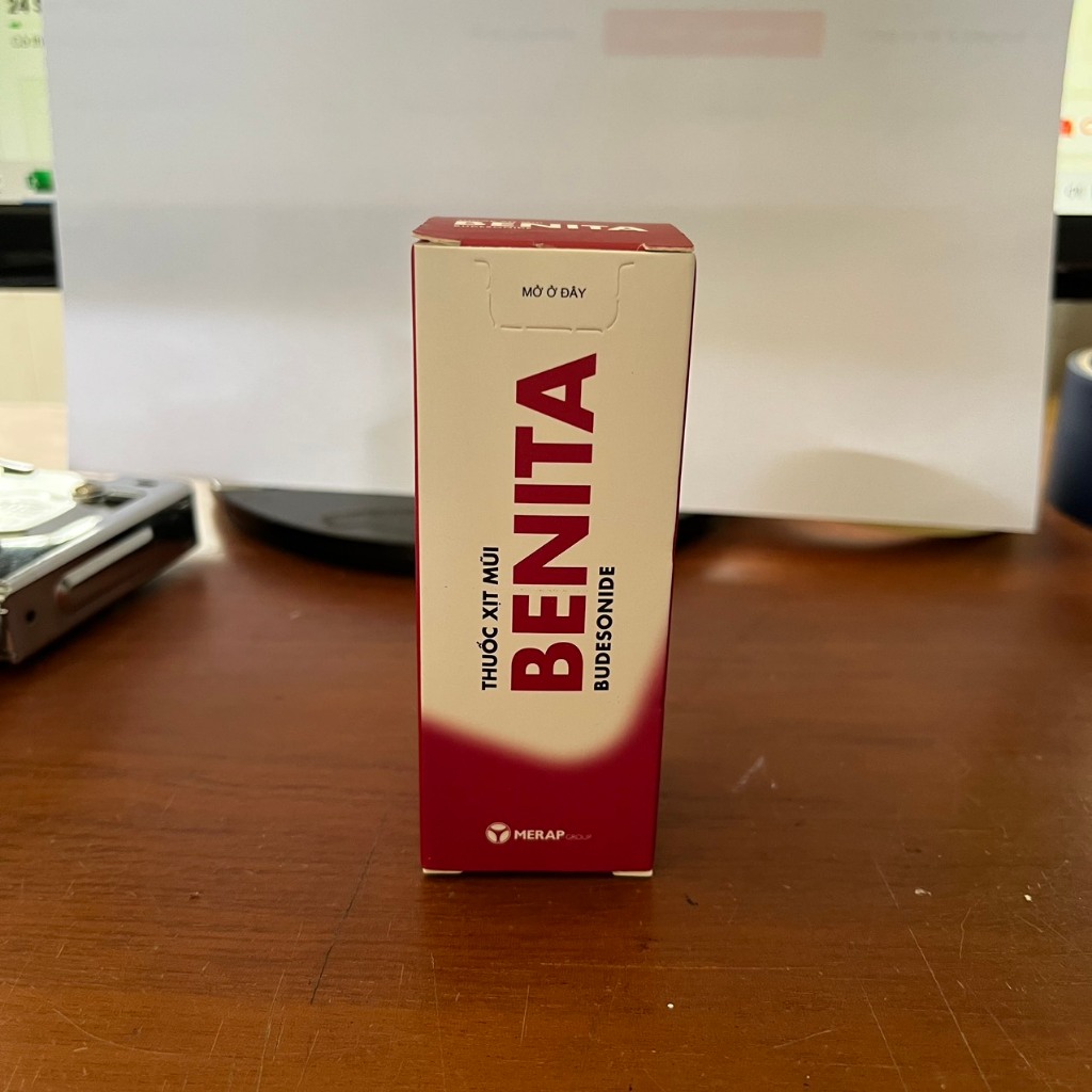 Xịt mũi Benita, chai 120 liều