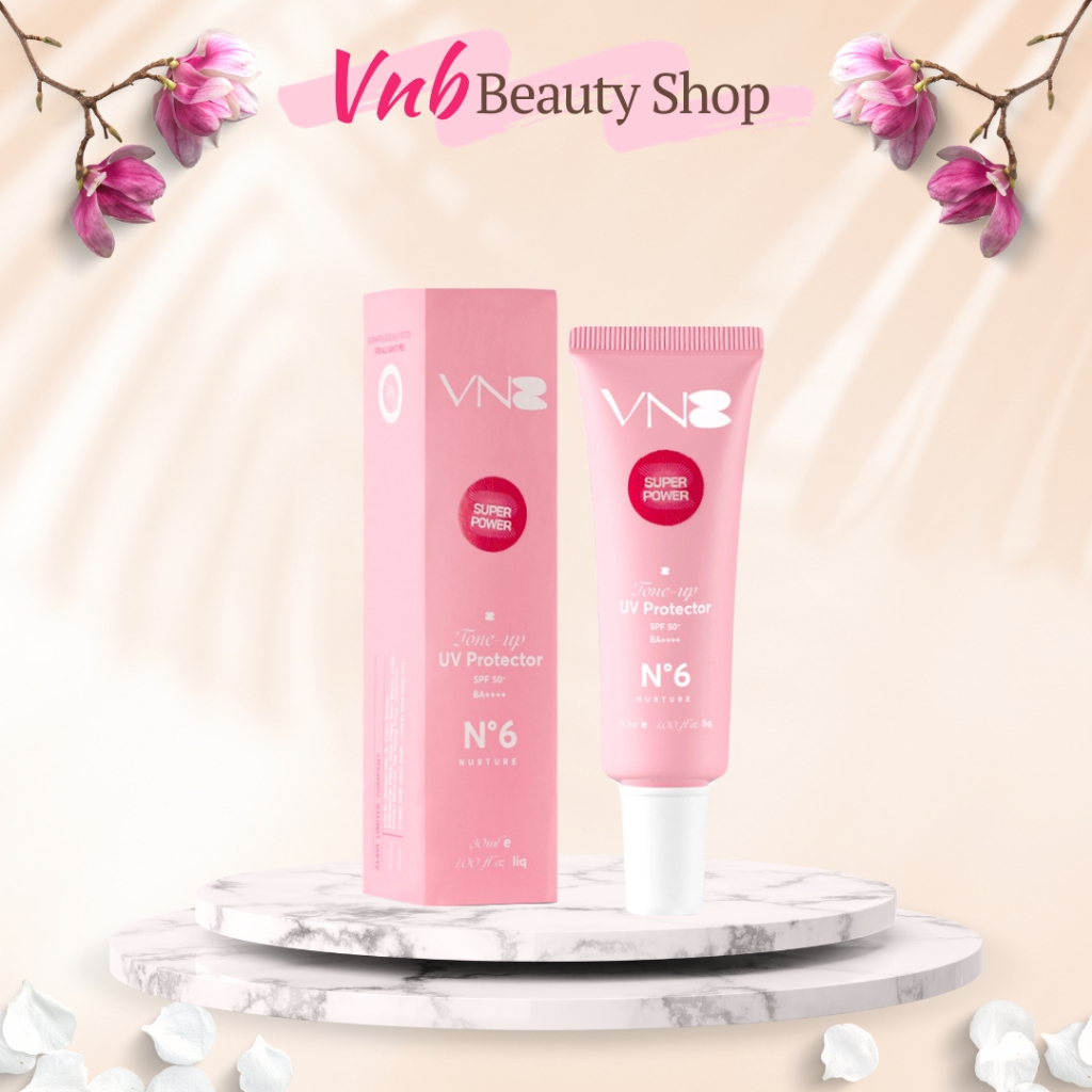 Kem Chống Nặng Mạnh VNB Chính Hãng TONE- UP UV Protector SPF50 ++ Super Power Dành Cho Mọi Loại Da