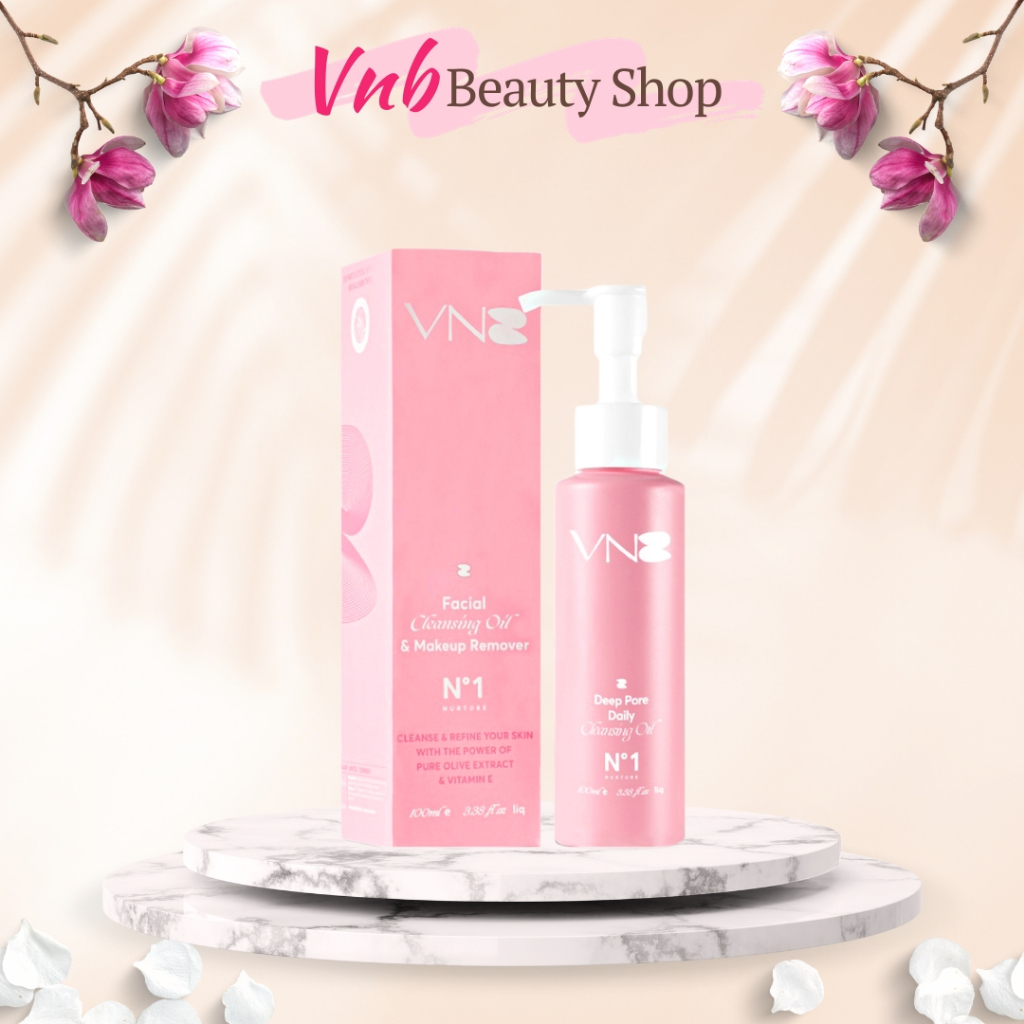 Dầu Tẩy Trang Dưỡng Ẩm VNB Chính Hãng Facial Cleansing Oil & Makeup Remove