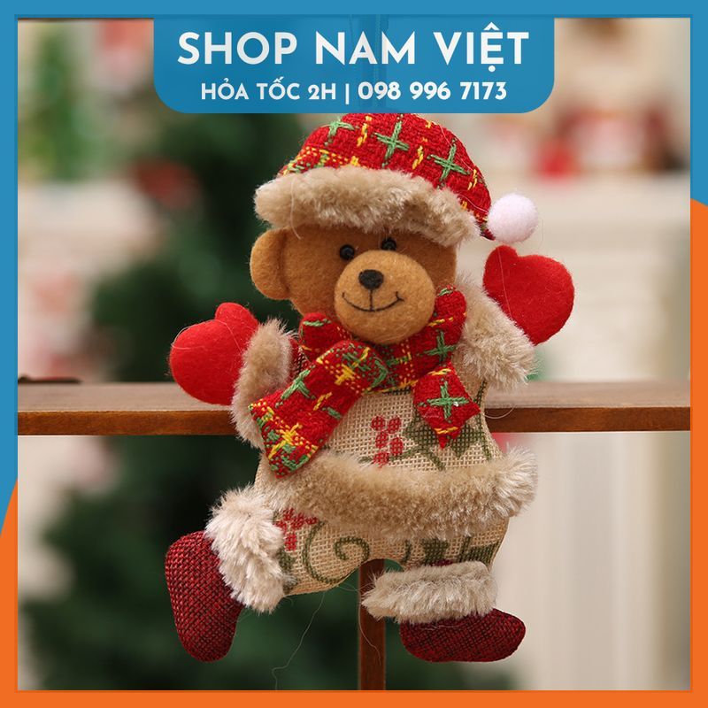 Dây Treo Búp Bê Nhỏ Trang Trí Cây Thông Giáng Sinh