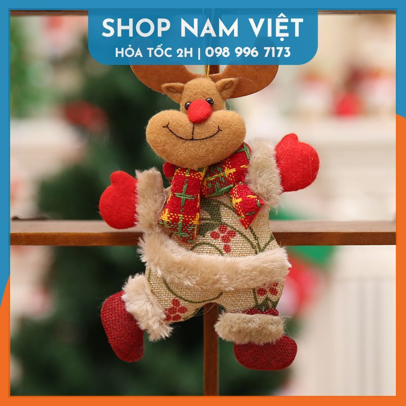 Dây Treo Búp Bê Nhỏ Trang Trí Cây Thông Giáng Sinh