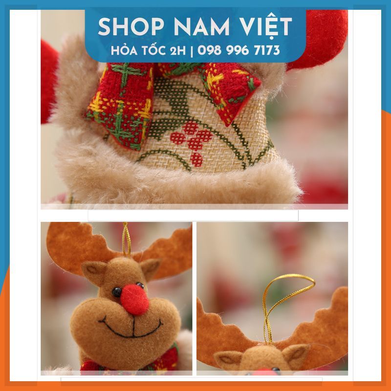 Dây Treo Búp Bê Nhỏ Trang Trí Cây Thông Giáng Sinh