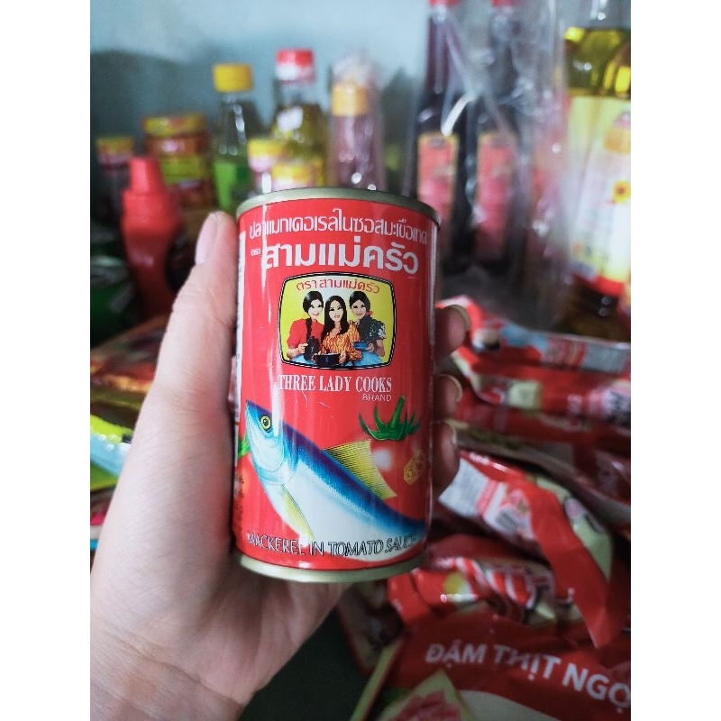 Cá hộp 3 cô gái