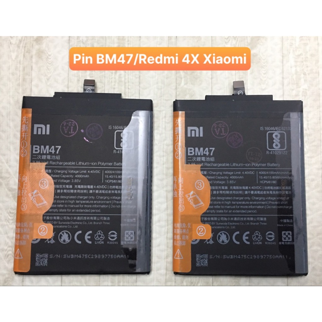 Pin Redmi 4x/BM47 XIAOMI