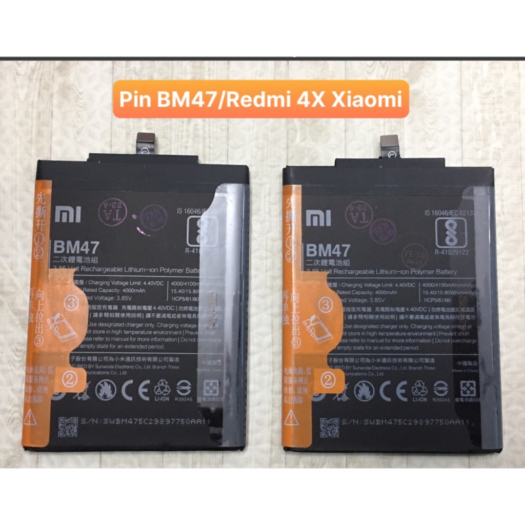 Pin Redmi 4x/BM47 XIAOMI