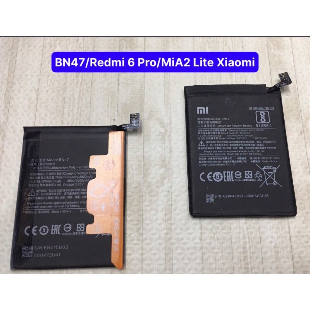 Pin BN47/Redmi 6 Pro/MiA2 lite XIAOMI