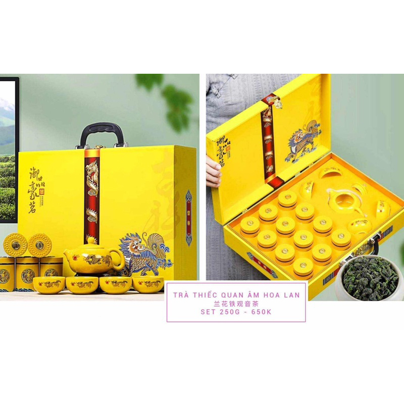 Set trà thiết quan âm (quà tặng )