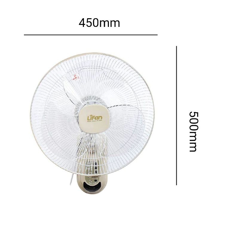 QUẠT TREO REMOTE LIFAN TE-1688 3 lá lớn quạt êm mát