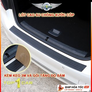 Miếng dán ô tô chống xước top 1 phụ kiện, miếng dán tấm bảo vệ cốp xe ô tô 90cm/104cm miếng dán chống xước cản sau