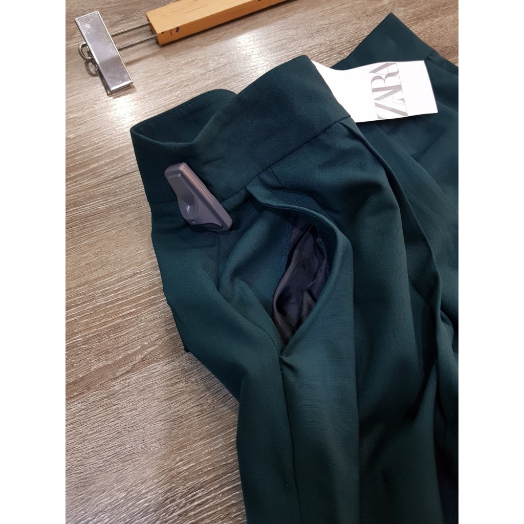 Quần vải tây dư xịn - Màu xanh