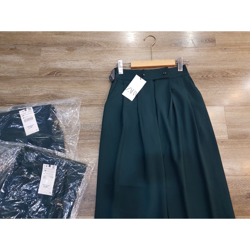 Quần vải tây dư xịn - Màu xanh