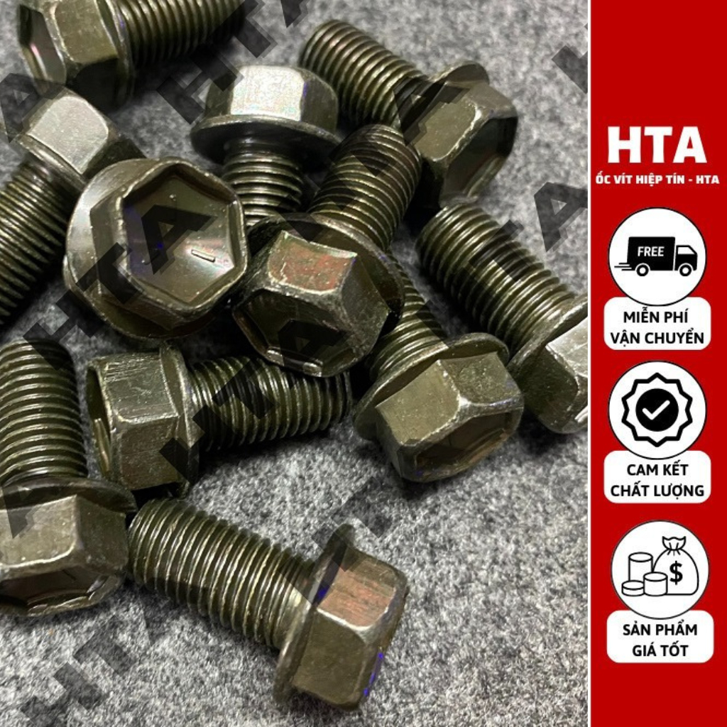 Ốc 10 Ly Đầu Khóa 14 (Kim Cương Rêu)/ Kc 10x20 Rêu - Ốc Vít Hiệp Tín - HTA