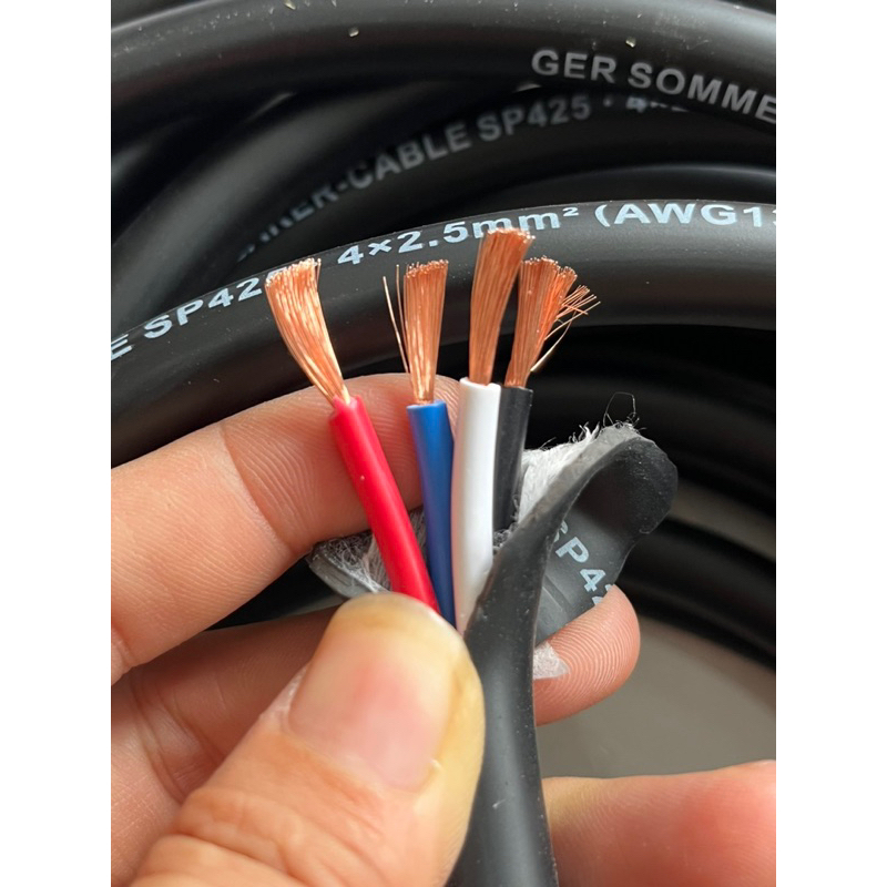 Dây loa Sommer 4x2.5 đồng nguyên chất hàng loại 1