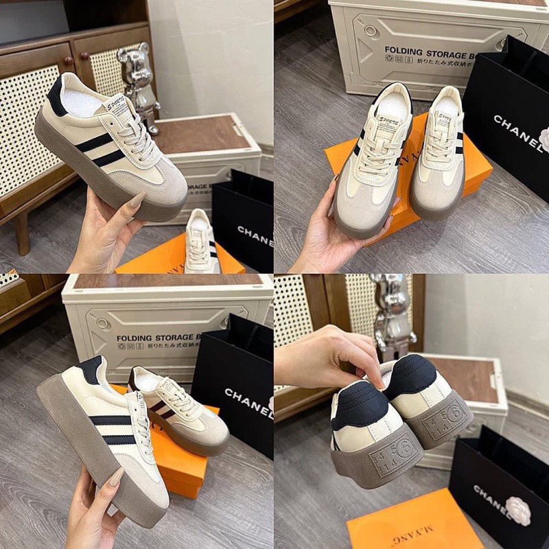 Giày thể thao 2 vạch hàng qc