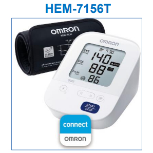 Máy Đo Huyết Áp Bắp Tay OMRON HEM-7156T- Thế Hệ Mới Kết Nối Bluetooth ( THƯƠNG HIỆU OMRON NHẬT BẢN )