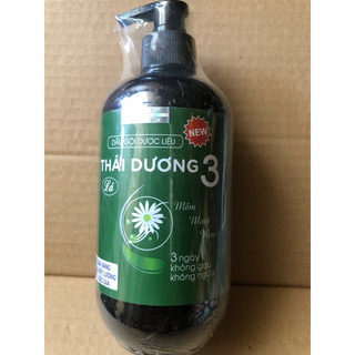 Dầu Gội Dược Liệu Thái Dương 3 Hương Lá (600 ml)