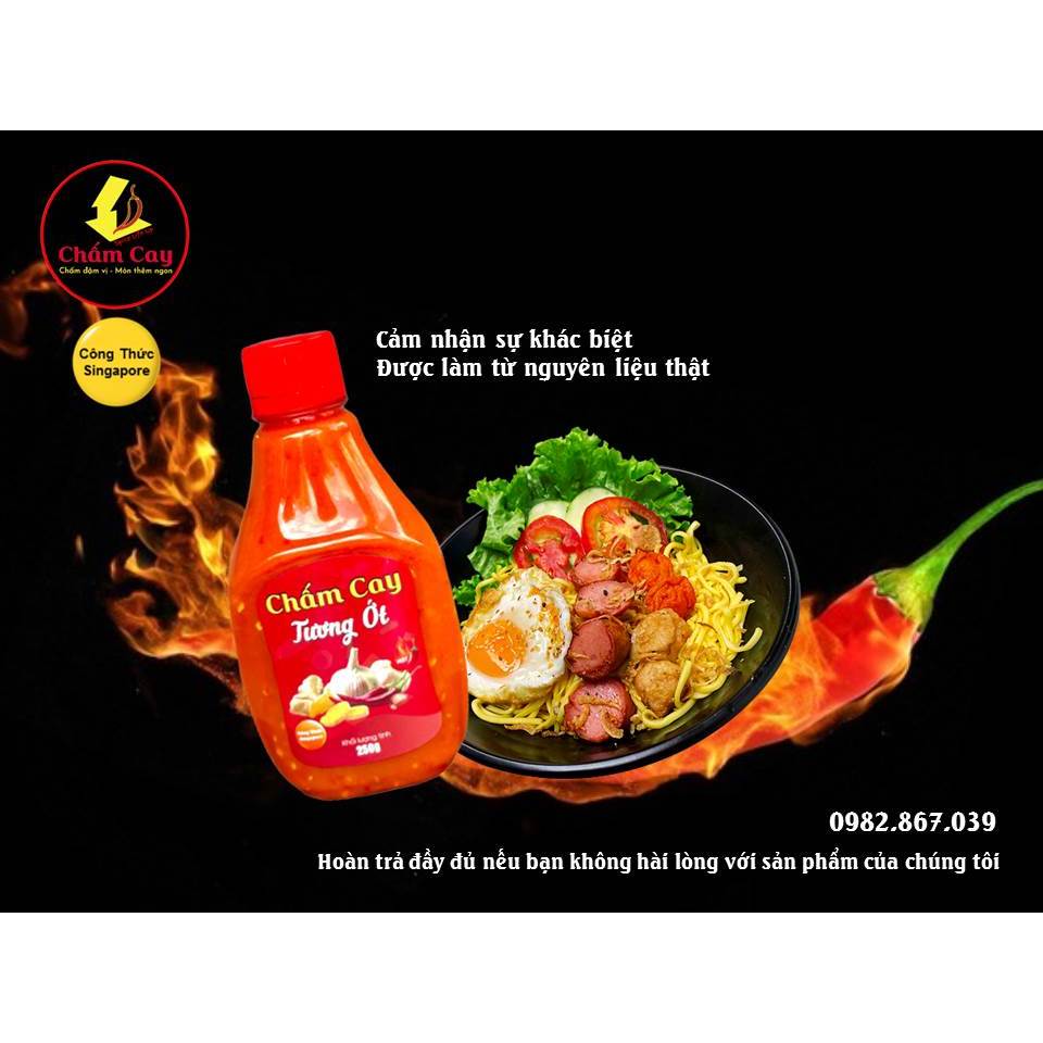 Chấm Cay Tương ớt 250gr + EB Cá Viên Combo 500gr