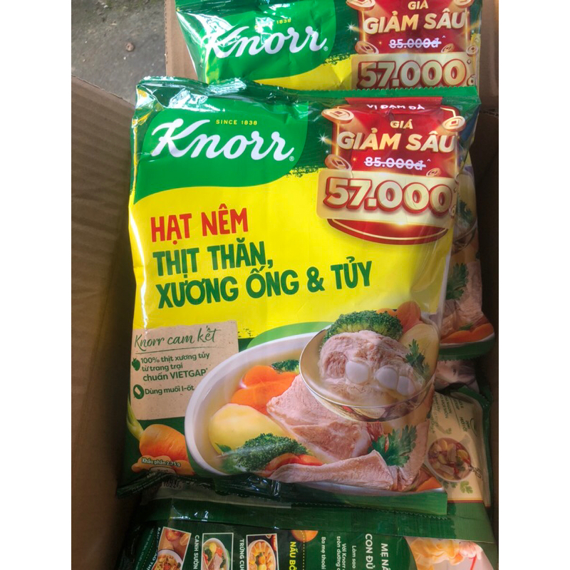 Hạt nêm Knorr 900gr hàng km tết