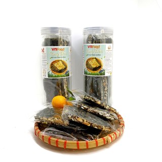 Rong biển kẹp hạt dinh dưỡng 400gr rong biển kẹp hạt | ăn vặt vnfood