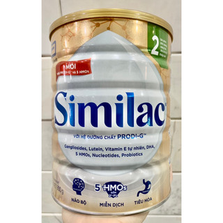 Lon sữa bột similac 5 hmo số 2 mẫu mới 400g - 900g