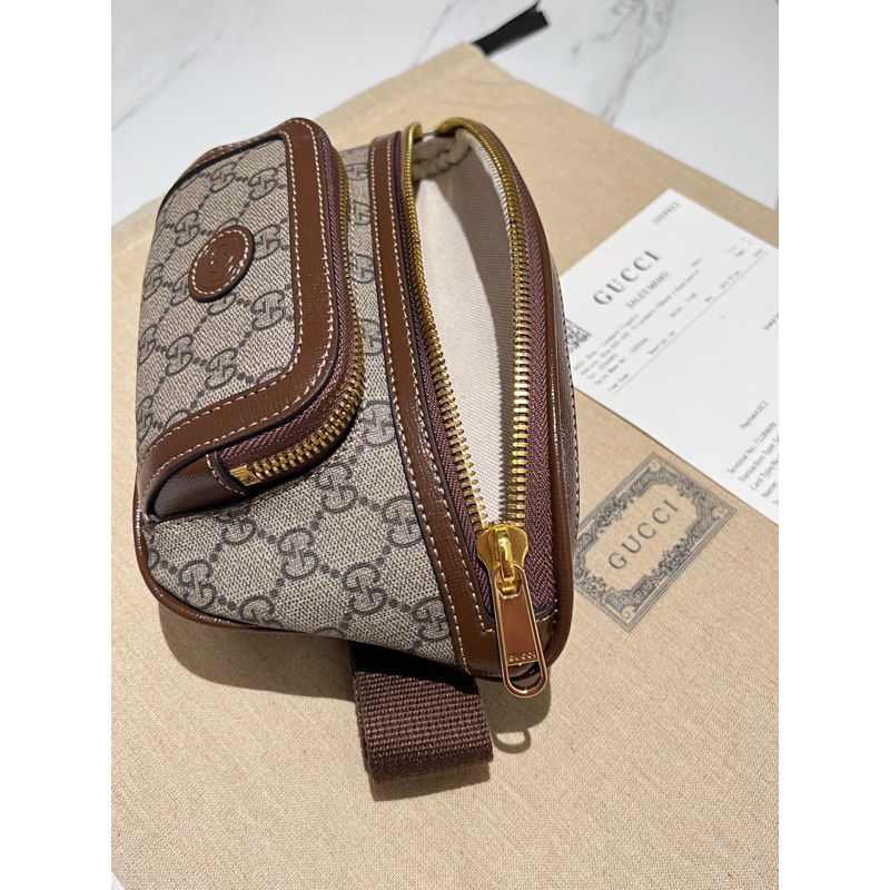 Túi G C BELT BAG  bao tử đeo chéo Fullbox