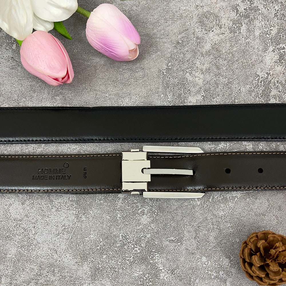 Thắt lưng HOMME ST Mawes - Luxury Italian Genuine Leather Belt
