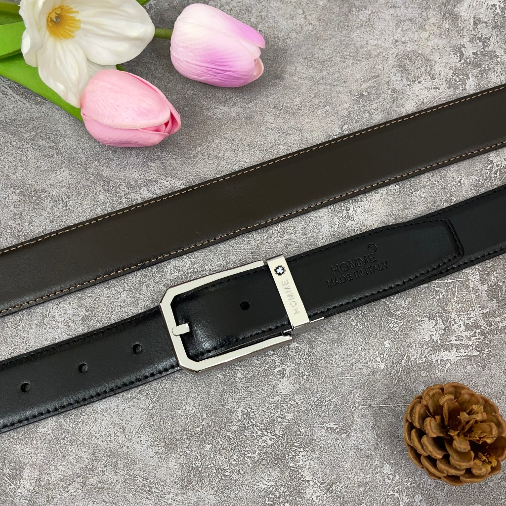 Thắt lưng HOMME ST Mawes - Luxury Italian Genuine Leather Belt