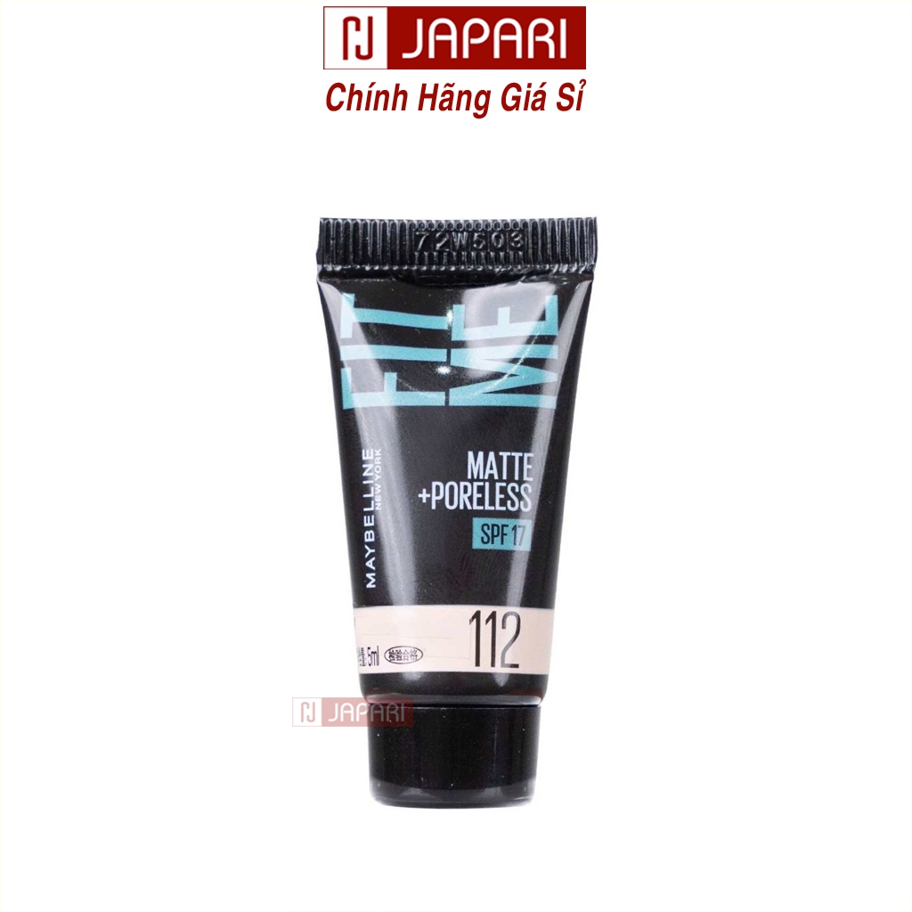 Kem Nền Maybelline Fit Me Mini Size - Kem Lót Maybeline BB Cream Kiềm Dầu Lâu Trôi - Đồ Trang Điểm Makeup Japari