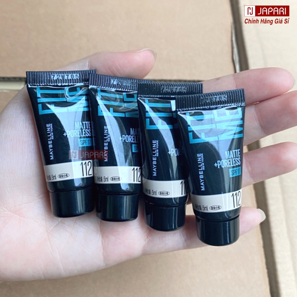 Kem Nền Maybelline Fit Me Mini Size - Kem Lót Maybeline BB Cream Kiềm Dầu Lâu Trôi - Đồ Trang Điểm Makeup Japari