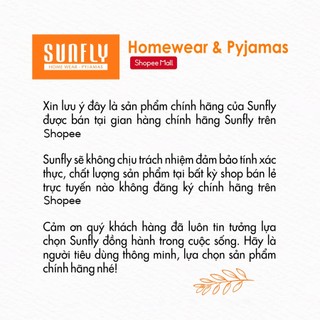 Áo thun tổ ong SUNFLY basic thêu tay SFA1022