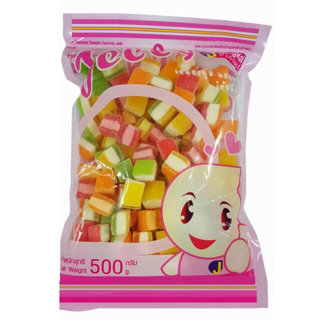 Kẹo Dẻo Roll Jelly Jongkol Gói 250g/ 500g