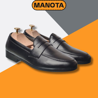 Giày lười nam Manota giày da công sở lịch lãm cao cấp BT13