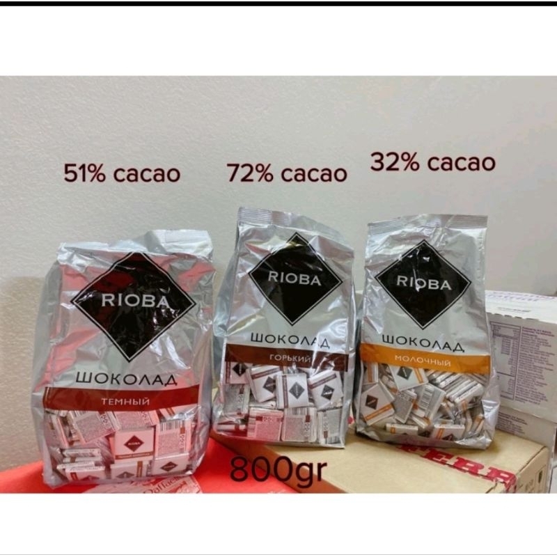 Kẹo socola RIOBA NHẬP KHẨU NGA đủ vị