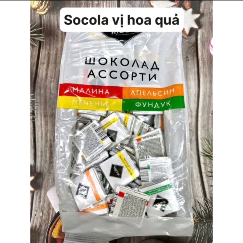 Kẹo socola RIOBA NHẬP KHẨU NGA đủ vị