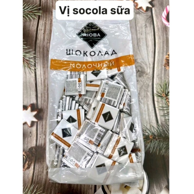 Kẹo socola RIOBA NHẬP KHẨU NGA đủ vị