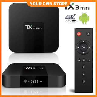 Android tv box tx3 mini 4k- ram 2gb, amlogic s905w2, android 11