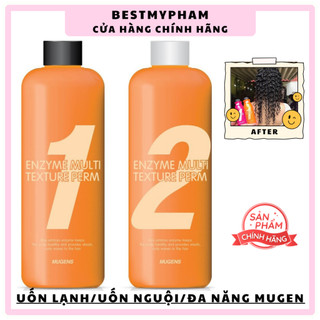 Uốn lạnh thảo dược đa năng mugens 500ml dành cho tóc yếu bestmypham