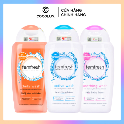 Dung Dịch Vệ Sinh Phụ Nữ Femfresh 250ml