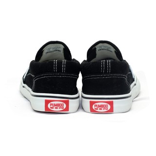 Giày Vải Slipon Nữ Màu  đen