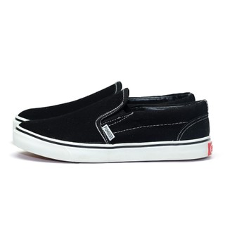 Giày Vải Slipon Nữ Màu  đen