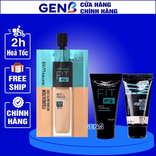 Kem Nền Maybelline Fit Me Mini Size - Kem Lót 5ml Maybeline BB Cream Kiềm Dầu Lâu Trôi - Đồ Makeup Trang Điểm GenB
